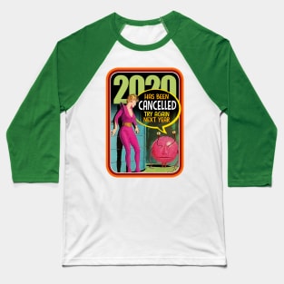 Retro Future Quarantine Baseball T-Shirt